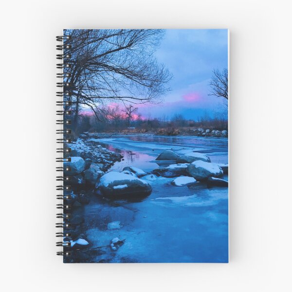 Item preview, Pink Sunset over Poudre River | Fort Collins, Colorado designed and sold by voz-captures.