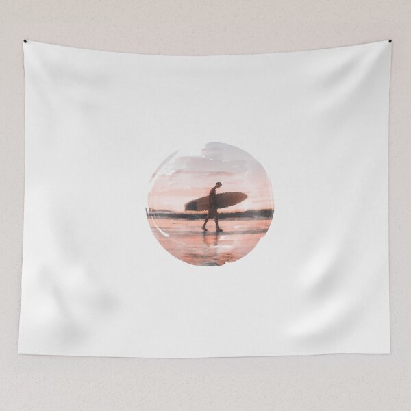Item preview, SURFING - MINIMALIST DESIGN WATERCOLOUR  designed and sold by Tropical Blood.