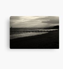 Groynes Canvas Print