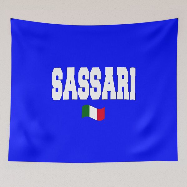Item preview, Sassari with Italian flag designed and sold by AllShirts21.