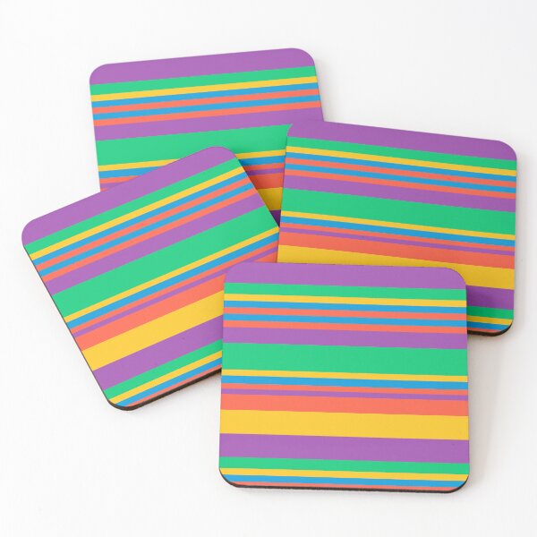 Item preview, Captivating Colored Stripes designed and sold by TheArtism.
