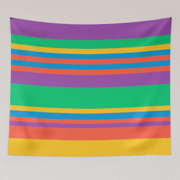 Item preview, Captivating Colored Stripes designed and sold by TheArtism.