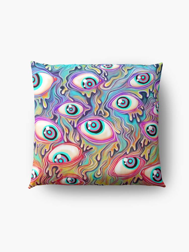 Alternate view of Eyeball Pattern Floor Pillow
