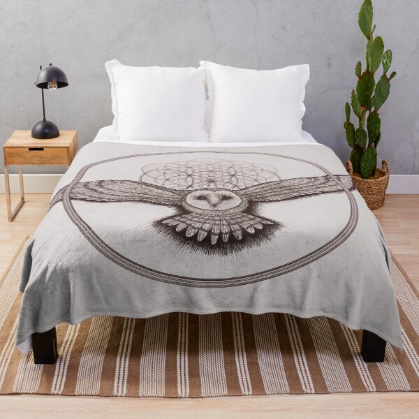 Item preview, Barn Owl in flight designed and sold by Larissa Klein-Barge.