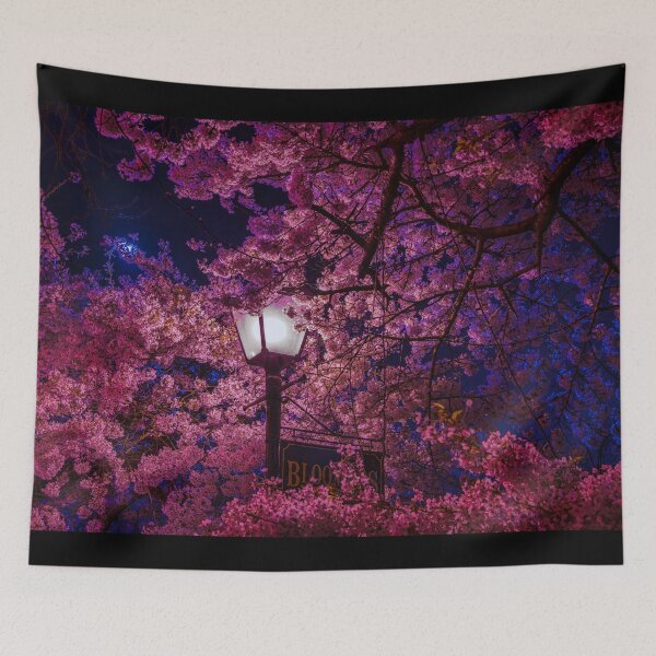 Item preview, Beautiful photo of the Japanese cherry blossoms. designed and sold by Omeris.