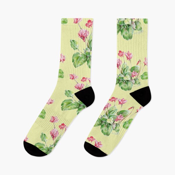 Item preview, Color pencil of Cyclamen Flower designed and sold by Shininglight14.