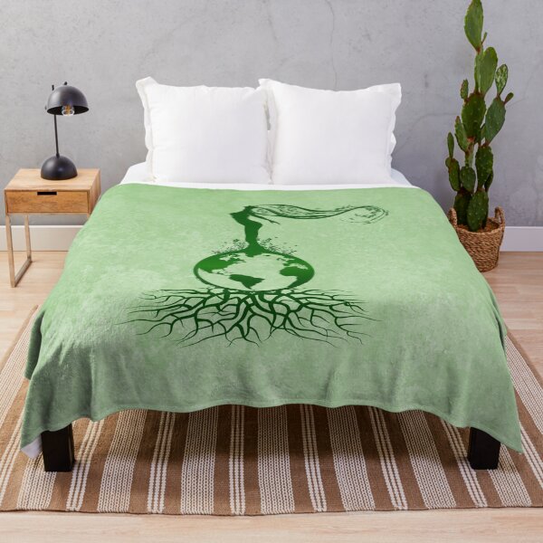 Item preview, Mother Earth - Grunge Green designed and sold by serenaking.