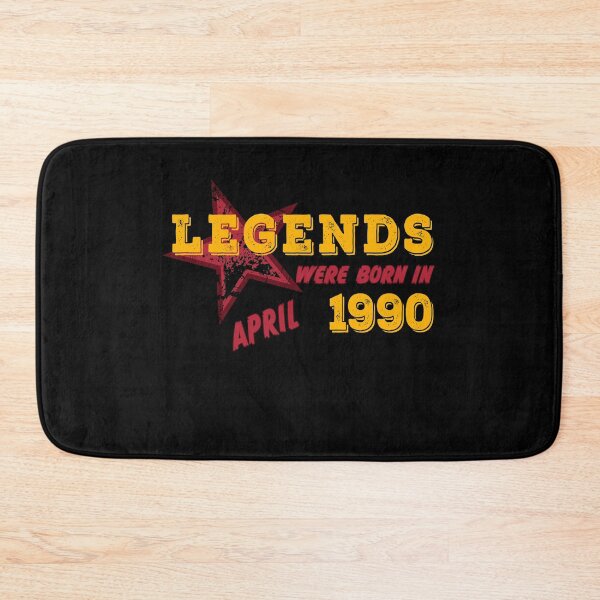 Item preview, Born in April 1990 Born in 1990 - 30th birthday Funny gift designed and sold by Dubbra.
