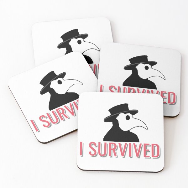 Item preview, I Survived - Plague Doctor (The 2020 Virus Year) designed and sold by tymersdesigns.