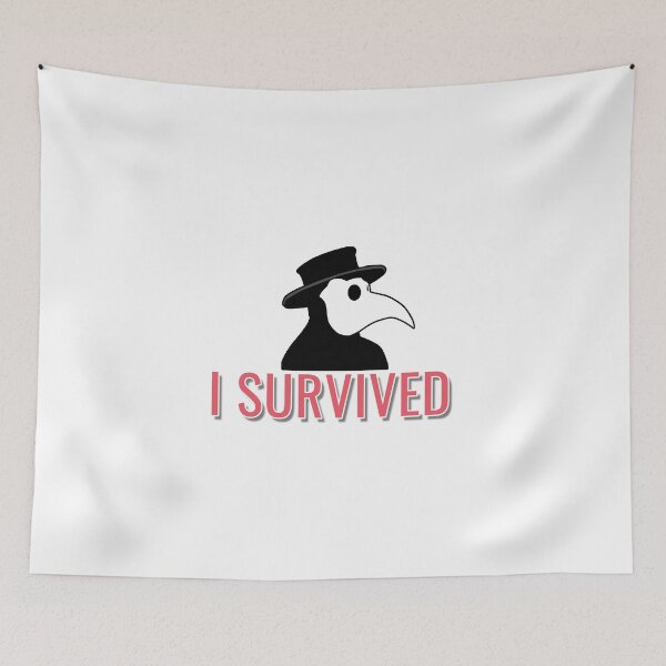 Item preview, I Survived - Plague Doctor (The 2020 Virus Year) designed and sold by tymersdesigns.