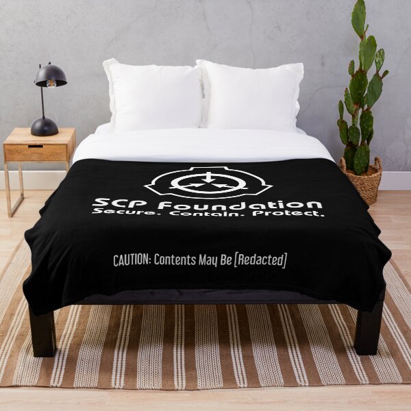 Scp Throw Blankets Redbubble - scps in area 51 redacted roblox