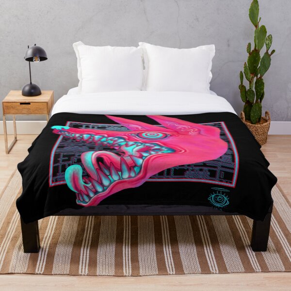 Canines Throw Blanket