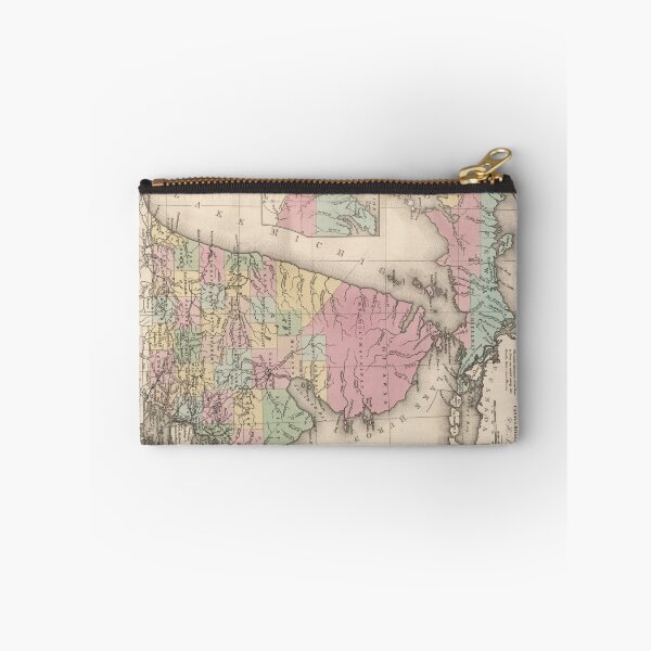 Item preview, Vintage Map of Michigan (1836) designed and sold by BravuraMedia.