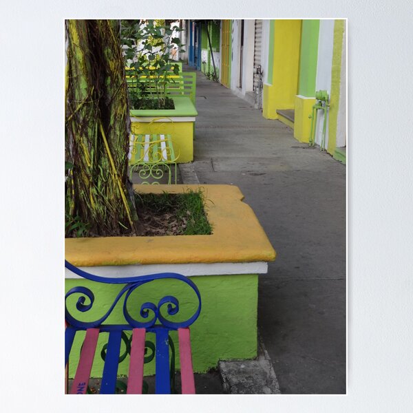 Item preview, The Coloured Neighborhood - La Vecindad De Colores designed and sold by Bernhard Matejka.