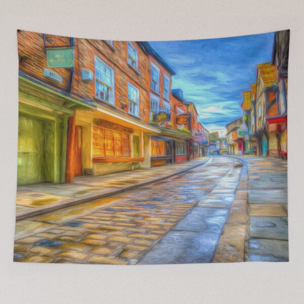 Item preview, Medieval Shambles York Art designed and sold by Londonimages.