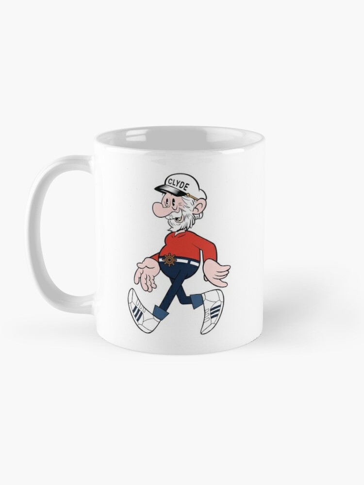 Coffee Mug, Captyn Clyde Walking Captain designed and sold by Ben Sanczel