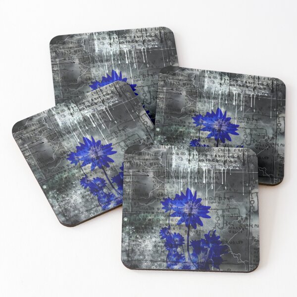 Item preview, Blue flowers designed and sold by rolffimages.