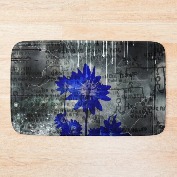 Item preview, Blue flowers designed and sold by rolffimages.