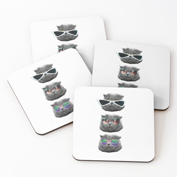 Item preview, CAT WITH SUNGLASSES COOL CATS FUNNY CATS designed and sold by Tropical Blood.