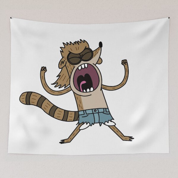 Item preview, Rigby's Death Punch of Death | Regular Show designed and sold by durkstars.