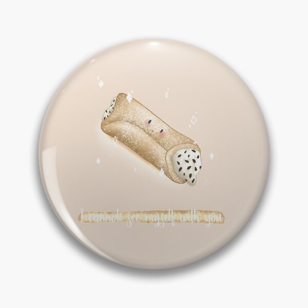 Item preview, I cannoli see myself with you canolli pastries and desserts pun card designed and sold by AliciaBarten.