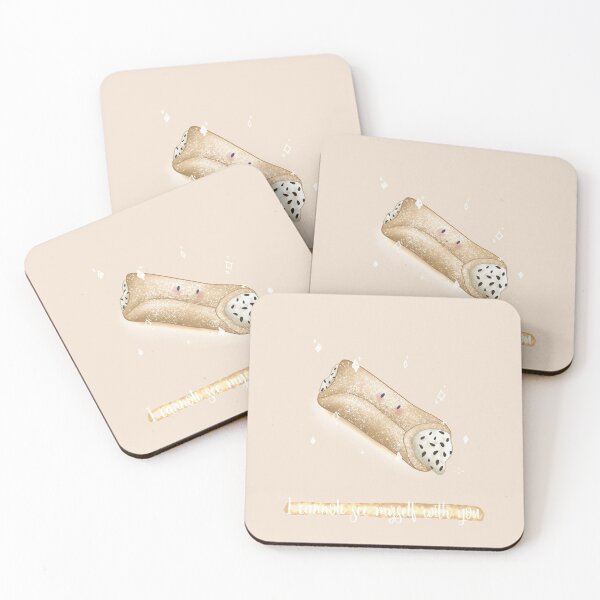 Item preview, I cannoli see myself with you canolli pastries and desserts pun card designed and sold by AliciaBarten.