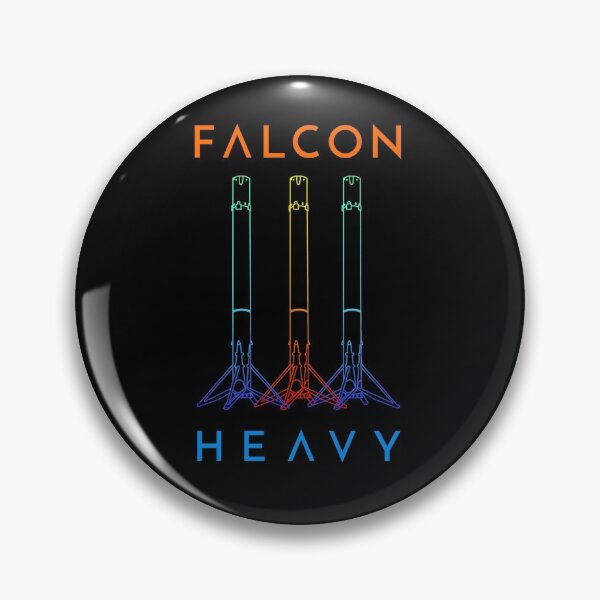 Item preview, SpaceX Falcon Heavy - T-Shirt designed and sold by Rocket Shop Creative.