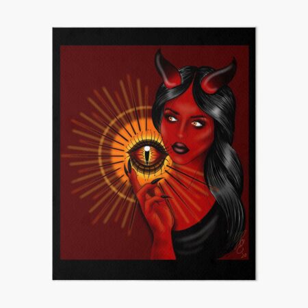Eye of the Beholder Art Board Print