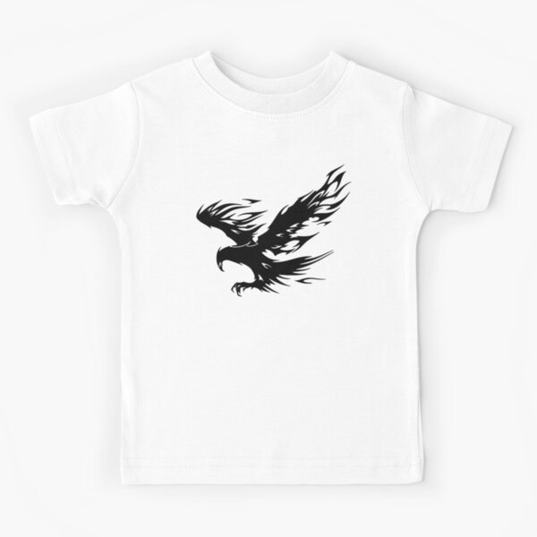 Camiseta para niños «Águila tribal llameante» de thatstickerguy | Redbubble