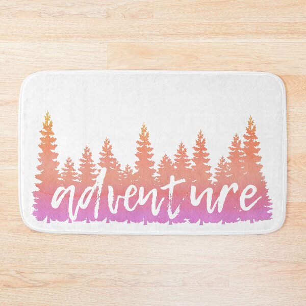 Item preview, Pink Adventure Trees Pastel Pink and Peach Watercolor Travel Theme designed and sold by Fashionmonger.