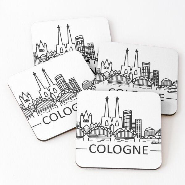 Item preview, Cologne City Skyline designed and sold by StudioDante.