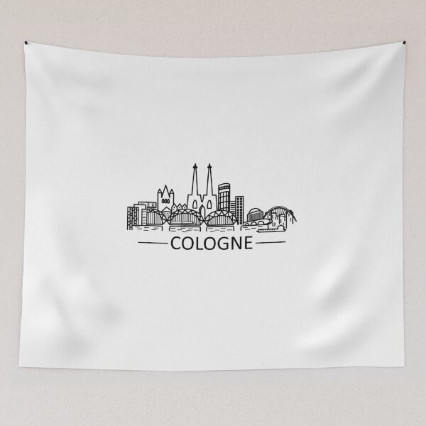 Item preview, Cologne City Skyline designed and sold by StudioDante.