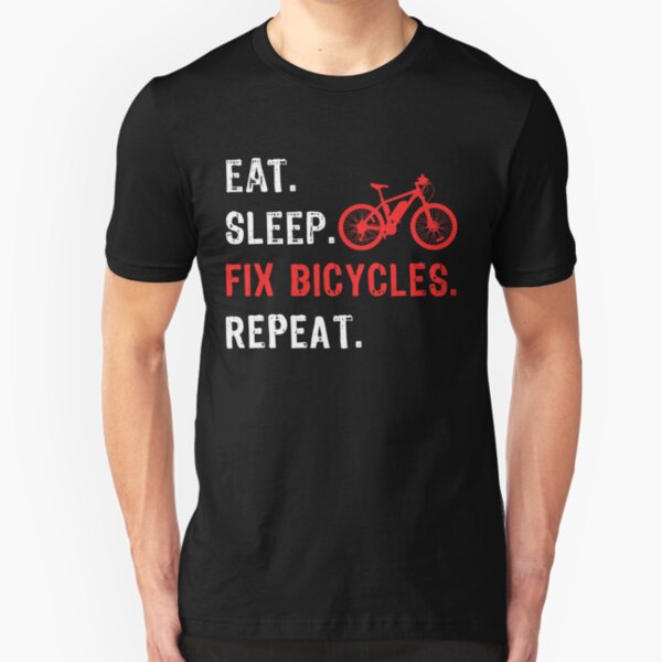 Bicycle repair Slim Fit T-Shirt