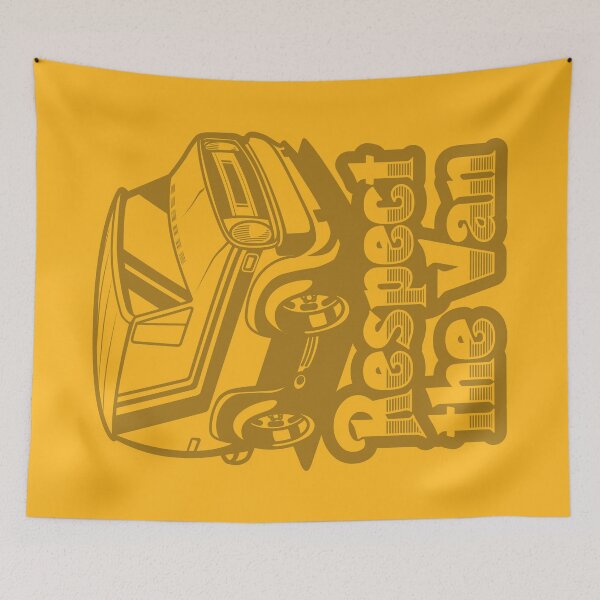 Item preview, Respect The Van (Ghost) - Gold designed and sold by Justin Ellis.