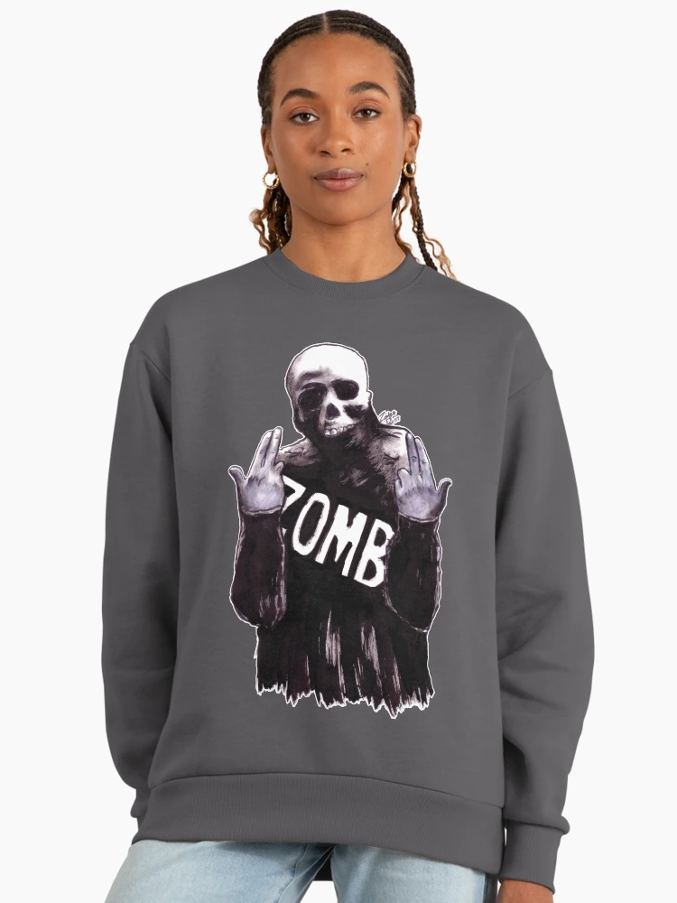 Thumbnail 3 of 6, Premium Oversized Sweatshirt, Keywords designed and sold by Zombie Rust.