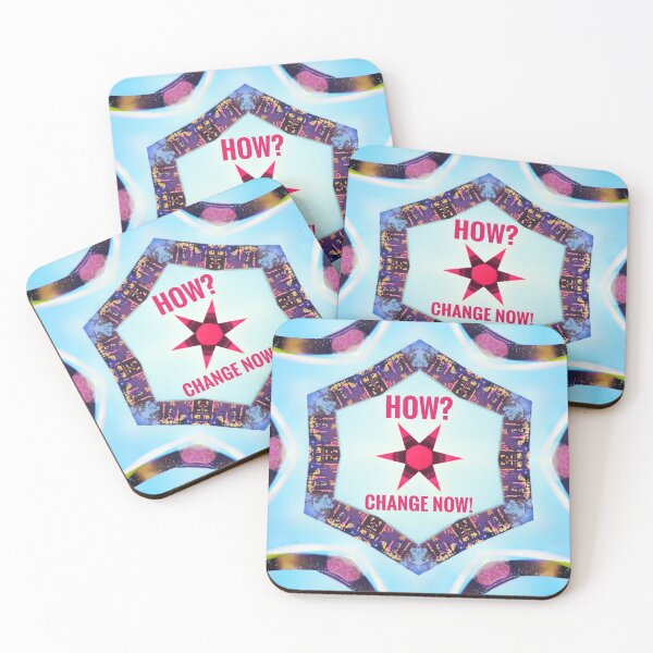 Item preview, How? Change Now! Mandala designed and sold by Davey's Designs.