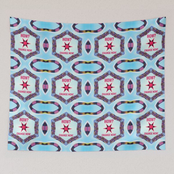Item preview, How? Change Now! Mandala designed and sold by Davey's Designs.