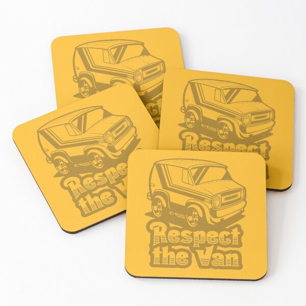 Item preview, Respect The Van (Ghost) - Gold designed and sold by Justin Ellis.