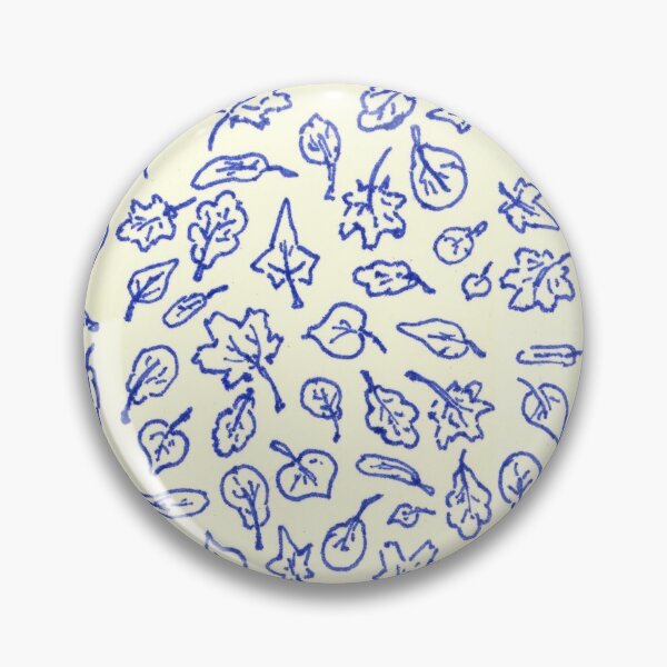 Item preview, blue leaves designed and sold by KarolinaSt.
