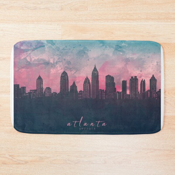 Item preview, atlanta skyline designed and sold by BekimART2.