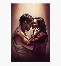 Outlaw Queen Nose Kiss Photographic Print