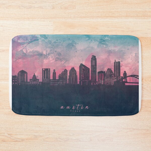 Item preview, austin skyline designed and sold by BekimART2.