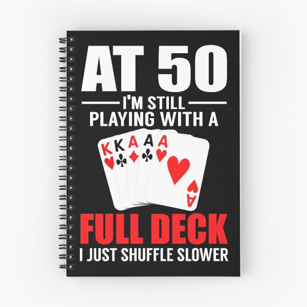 Item preview, Poker Player's 50th Birthday Funny Gift designed and sold by gvcepts.
