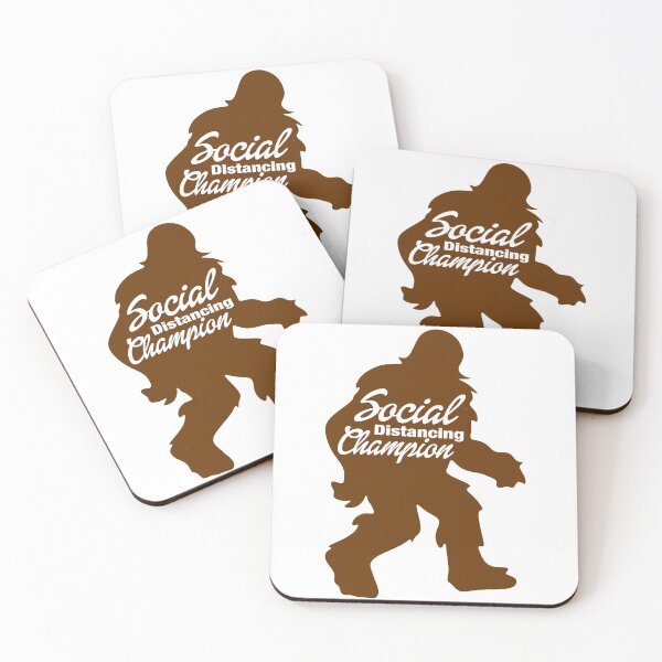 Item preview, Social Distancing Champion Sasquatch Cryptid designed and sold by MistyFigs.