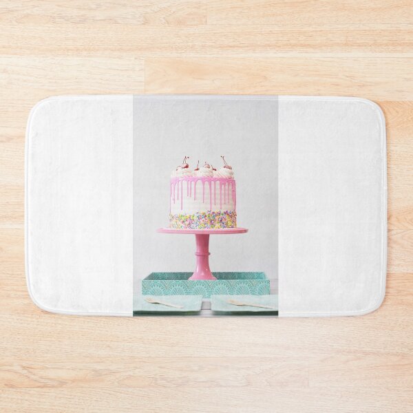 Item preview, Pink Vanilla Birthday Cake  designed and sold by newburyboutique.
