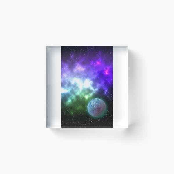 Rogue Planet Acrylic Block