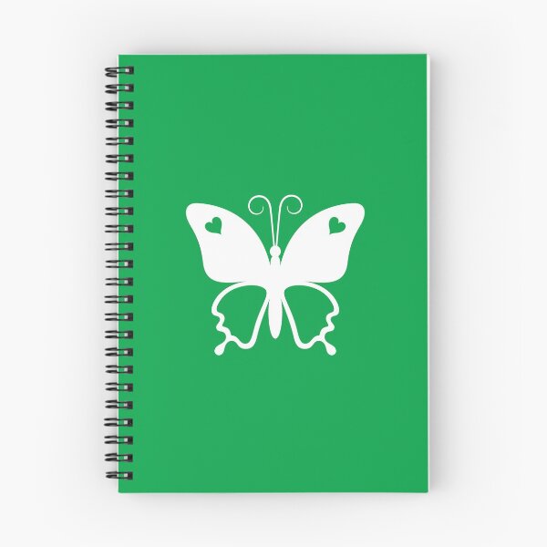 Item preview, Nice white butterfly with a heart on a green background designed and sold by Deviser.