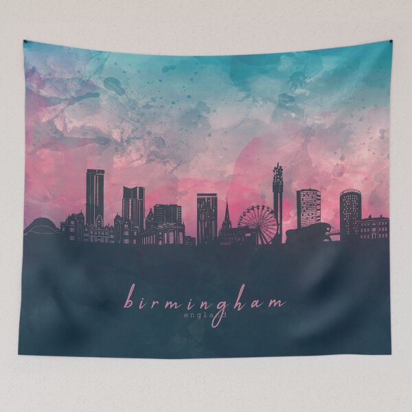 Item preview, birmingham skyline designed and sold by BekimART2.