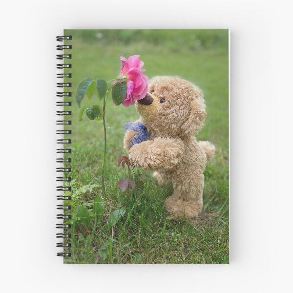 Item preview, Traveling teddy with rose designed and sold by TravelTeddy.