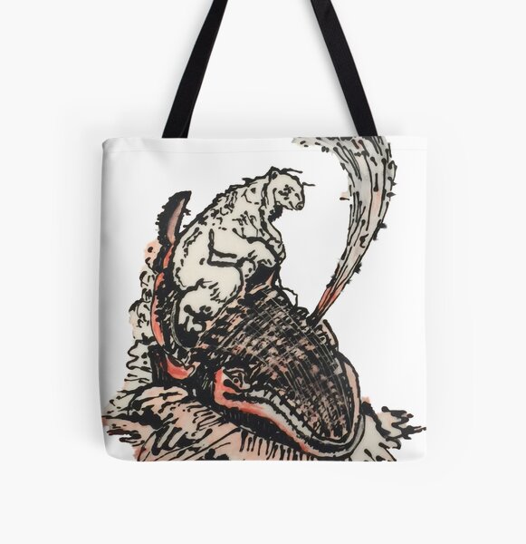 Arctic Antics All Over Print Tote Bag